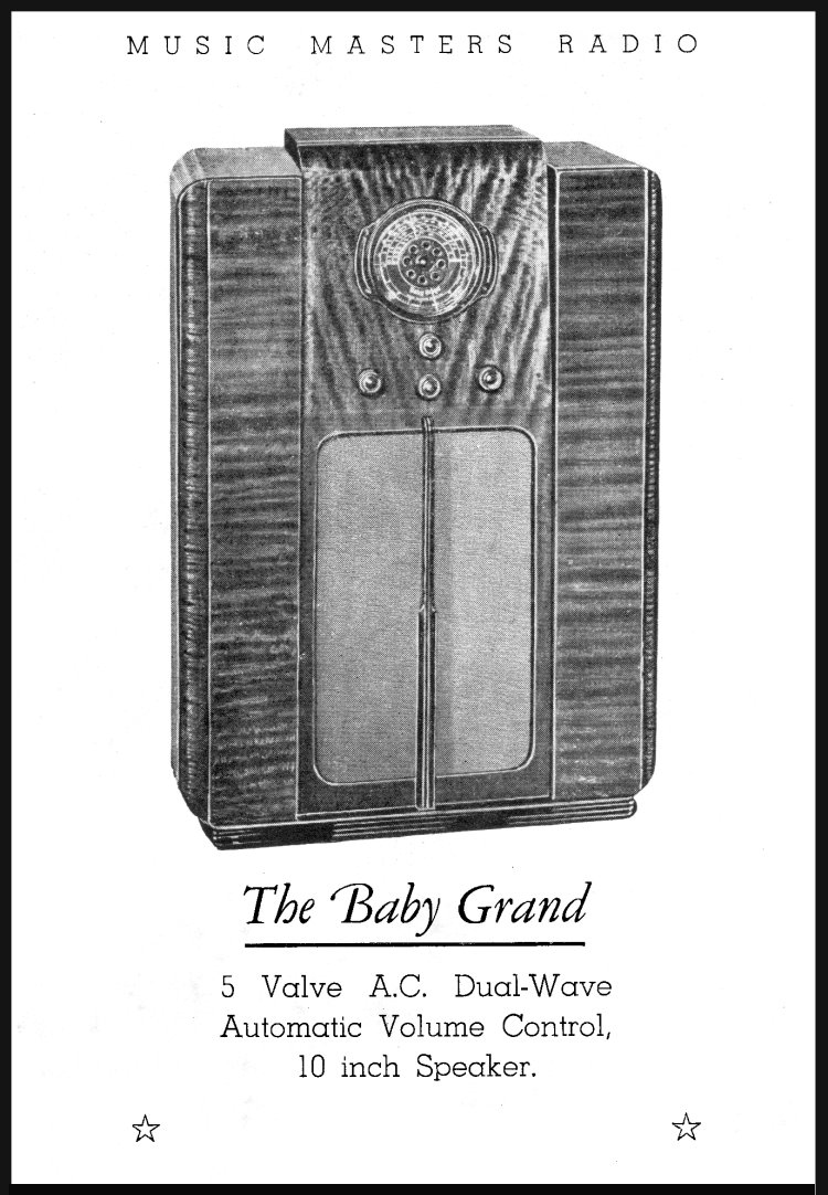 Music Masters catalogue - Baby Grand